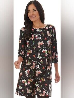 Llama Christmas dress/tunic